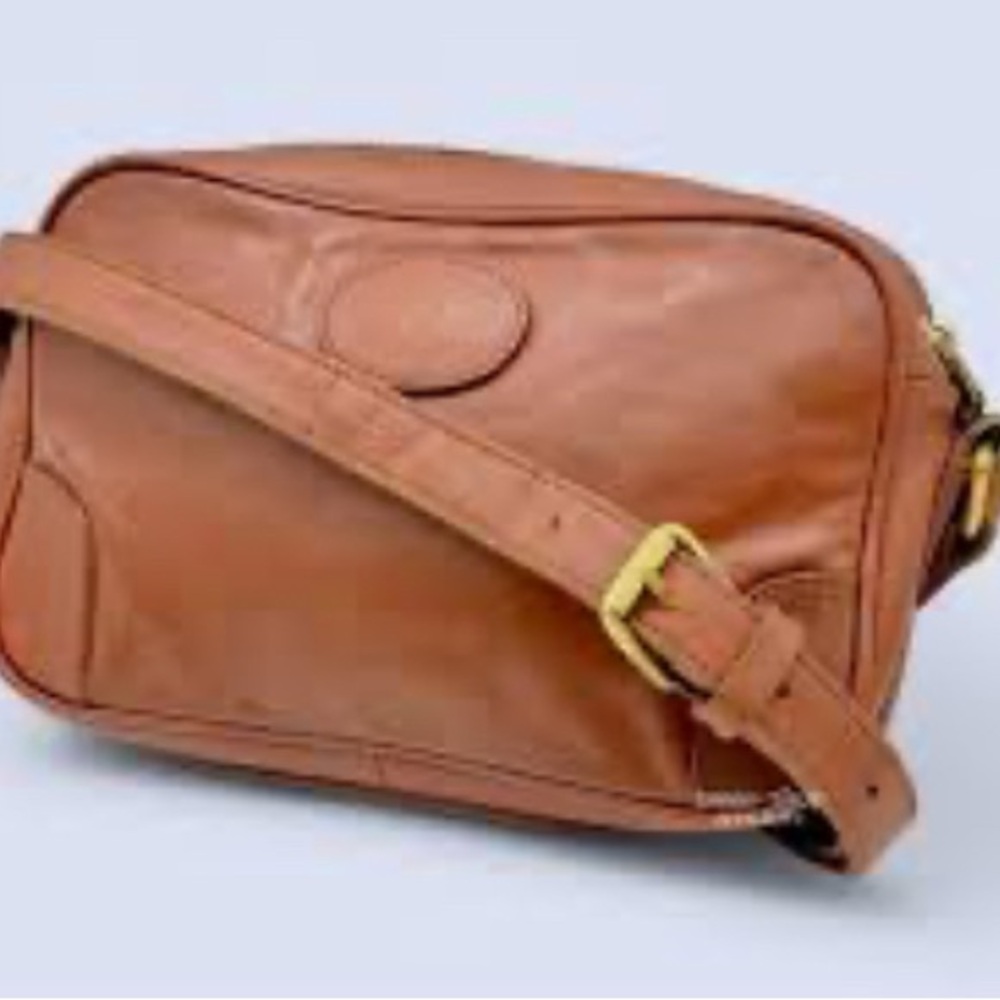Ralph Lauren Brown Leather with Tan Fabric